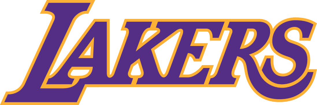 Los Angeles Lakers 2001-2002 Pres Wordmark Logo iron on paper